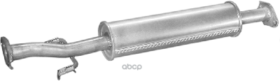 P05.28al141-385 96564099] Глушитель Средняя Ча Polmostrow арт. 0528