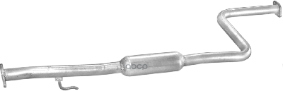 Глушитель Средн Часть Honda: Accord Iv 90-93, Accord V 93-96, Rover: 600 93-99 Polmostrow арт. 09.23