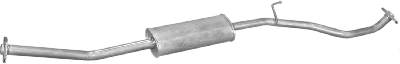 Глушитель Средн Часть Nissan: Micra 1.0-1.4 03-02/05 Polmostrow арт. 15.240
