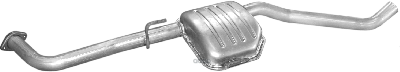 Глушитель Средн Часть Opel: Omega B 94-03 Polmostrow арт. 17.240
