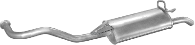 Глушитель Задн Часть Renault: 19 I 88-92, 19 Ii 92-95 Polmostrow арт. 2107