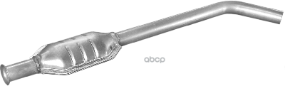 Глушитель Средн Часть Renault: Megane Classic 99-, Megane Grandtour 99-, Megane I 99-, Sc?Nic 99-03 Polmostrow арт. 21.277