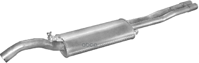 Глушитель Задн Часть Seat: Toledo I 91-99 Polmostrow арт. 23.42