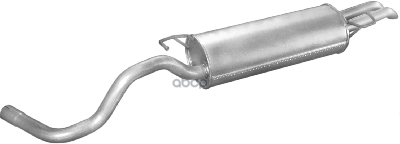 Глушитель Задн Часть Seat: Leon 99-, Toledo Ii 99-04, Skoda: Octavia 97-, Octavia Combi 98-, Vw: Bora 98-05, Bora Универсал 0...