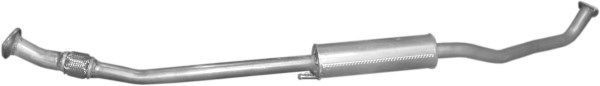 Глушитель Средн Часть Toyota: Corolla 1.4D4d 04-06 Polmostrow арт. 26.264