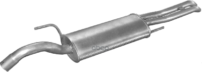 Глушитель Задн Часть Vw: Passat 93-96, Passat Variant 93-97 Polmostrow арт. 30.141