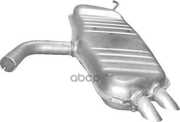 Глушитель Задняя Часть Vw: Touran 1.9Tdi 04- Polmostrow арт. 30.148