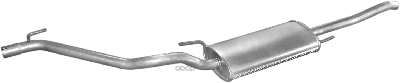 Глушитель Задн Часть Vw: Vento 91-98 Polmostrow арт. 30.182