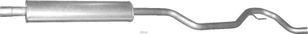 Глушитель Средн Часть Saab: 9-3 2.0T 02- Polmostrow арт. 48.07