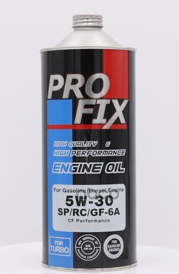 Profix Масло Моторное Синтетическое 1 Л - Engine Oil 5W30 Api Sp/Rc/Cf, Ilsac Gf-6A (For Turbo), Made In Japan