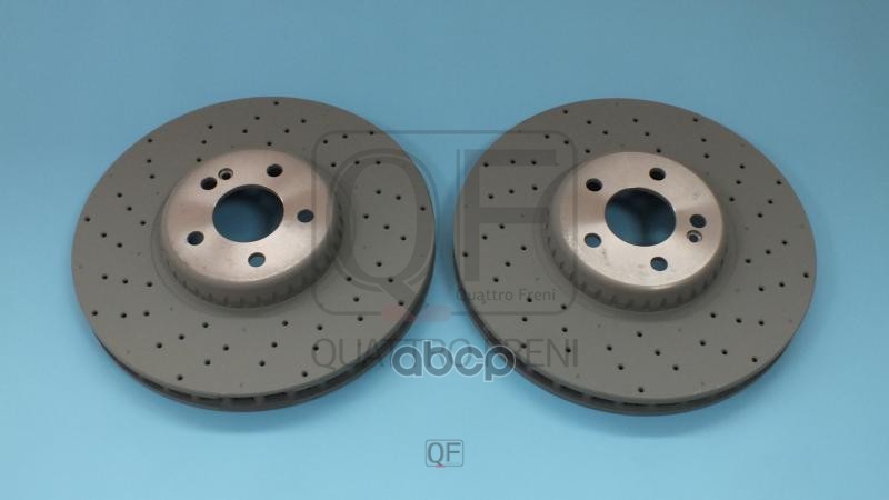 Диск тормозной fr комплект QUATTRO FRENI арт. qf00f00019