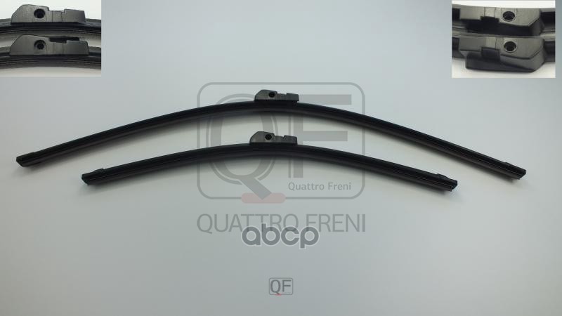 Щетка стеклоочистителя fr комплект QUATTRO FRENI арт. qf21n00003