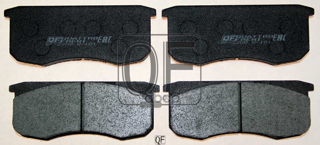 Колодки тормозные дисковые передние к-т УАЗ 3160-3163  «Hunter»  «Patriot» QUATTRO FRENI арт. qf22080175