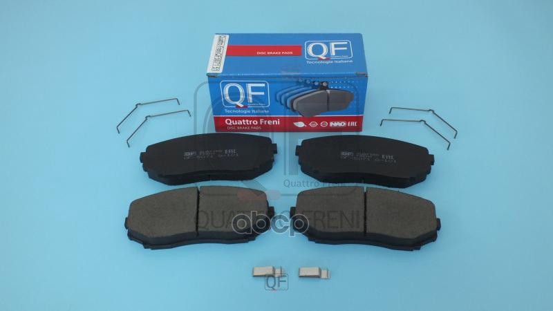 Колодки тормозные дисковые передние к-т QUATTRO FRENI арт. qf507151