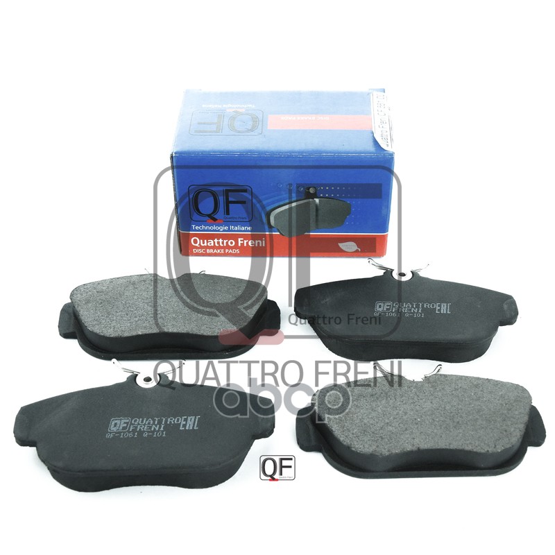 Колодки тормозные дисковые к-т QUATTRO FRENI арт. qf56100
