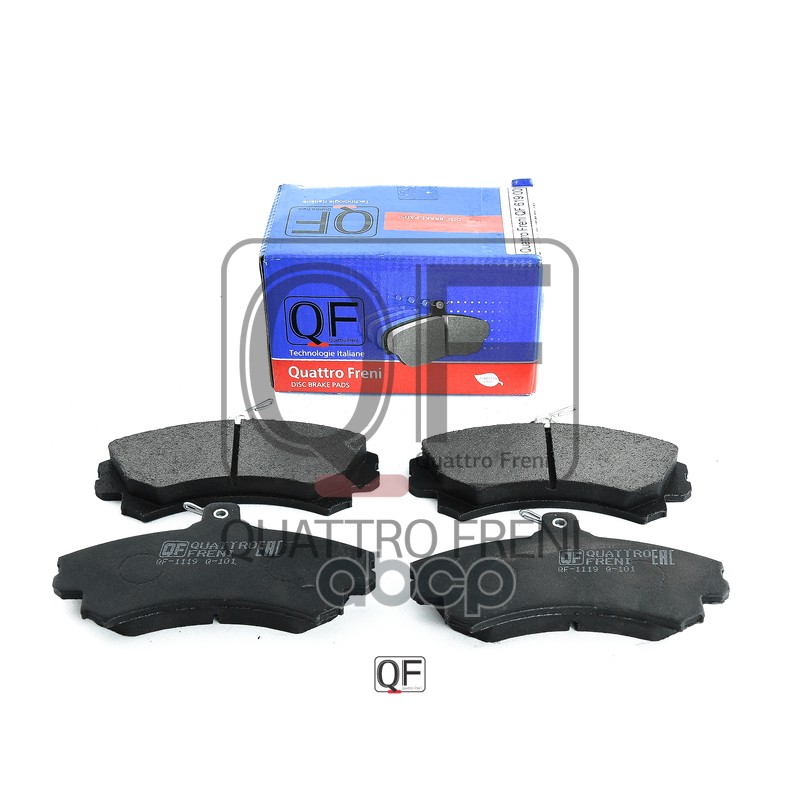 Колодки Тормозные Fr Без Датчика Mitsubishi Volvo QUATTRO FRENI арт. QF61900