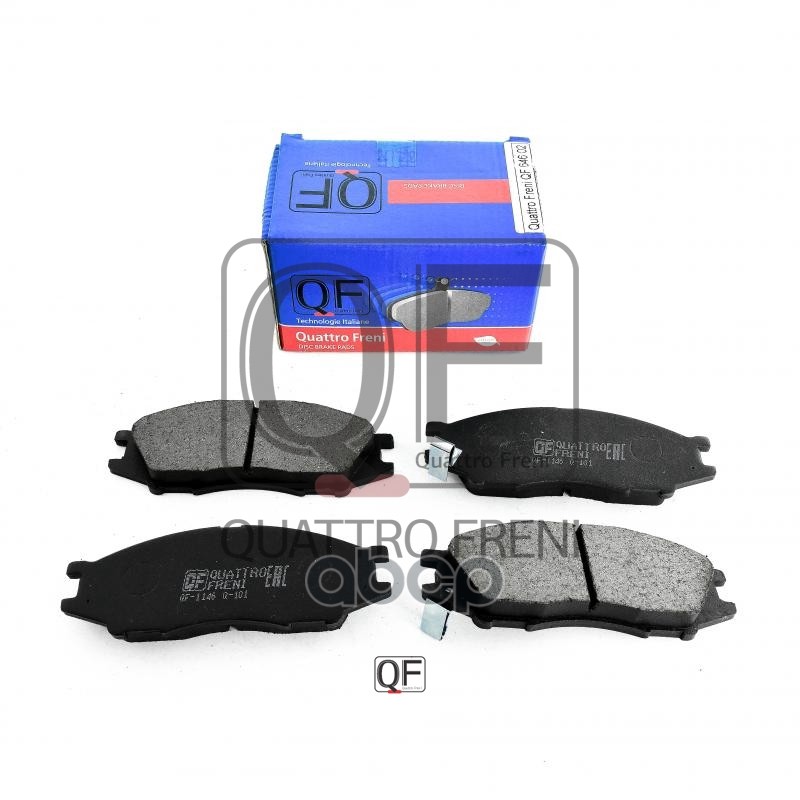 Колодки тормозные дисковые к-т QUATTRO FRENI арт. qf64602