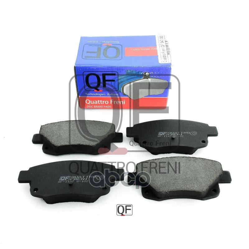 Колодки тормозные дисковые задние к-т без датчика износа QUATTRO FRENI арт. qf64700