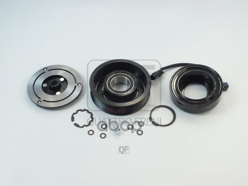 Муфта компрессора кондиционера в сборе QUATTRO FRENI арт. qf80q00146