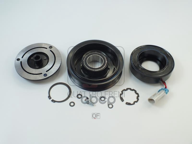 Муфта компрессора кондиционера в сборе QUATTRO FRENI арт. qf80q00165