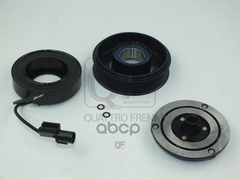 Муфта компрессора кондиционера в сборе QUATTRO FRENI арт. qf80q00212