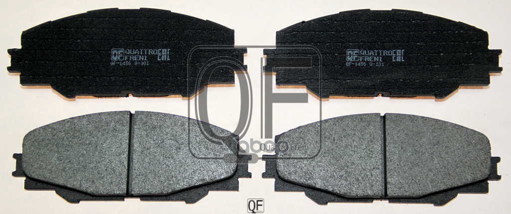 Колодки тормозные дисковые к-т QUATTRO FRENI арт. qf83600