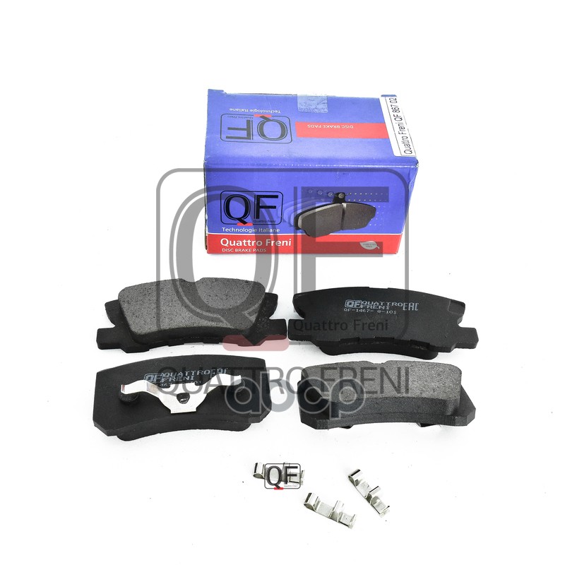 Колодки тормозные дисковые к-т QUATTRO FRENI арт. qf86702