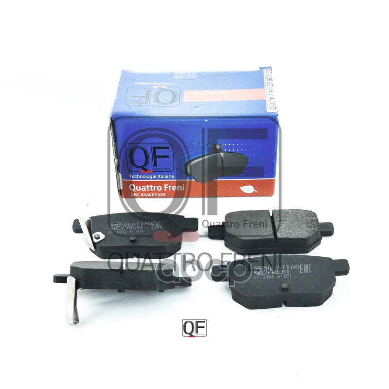 Колодки тормозные дисковые к-т QUATTRO FRENI арт. qf89202