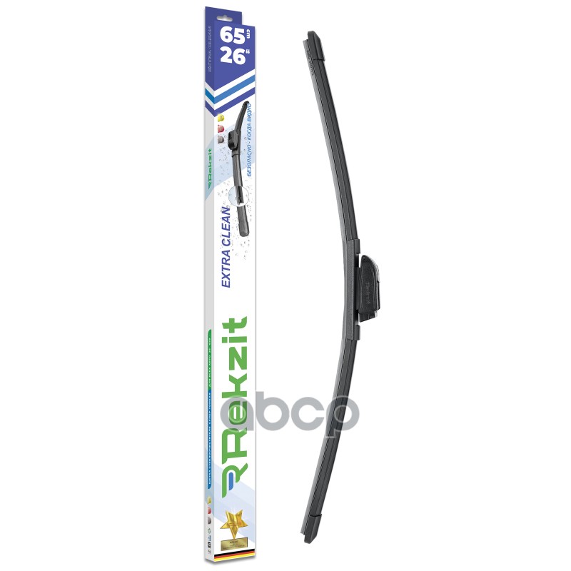 Дворник Rekzit Extra Clean Бескаркасный 26 (650 Мм) (Уп.50 Шт.) Rekzit 91865 REKZIT арт. 91865