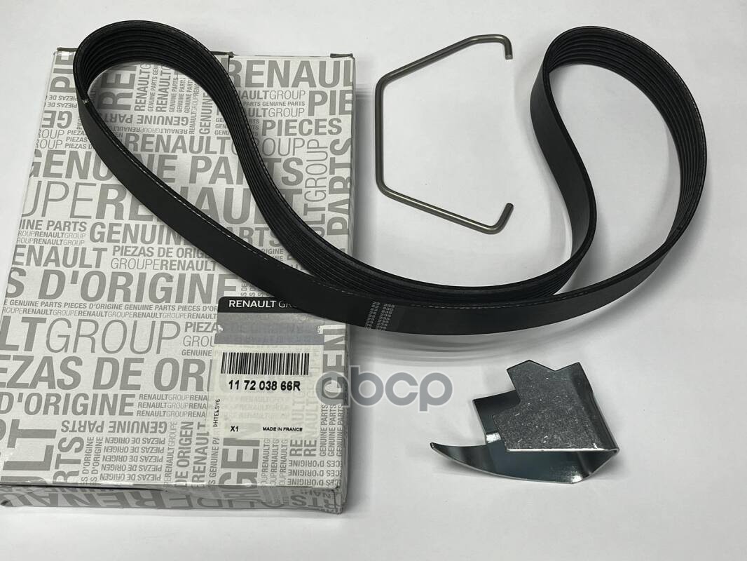 Комплект ремня генератора RENAULT 1172 038 66R RENAULT арт. 117203866R