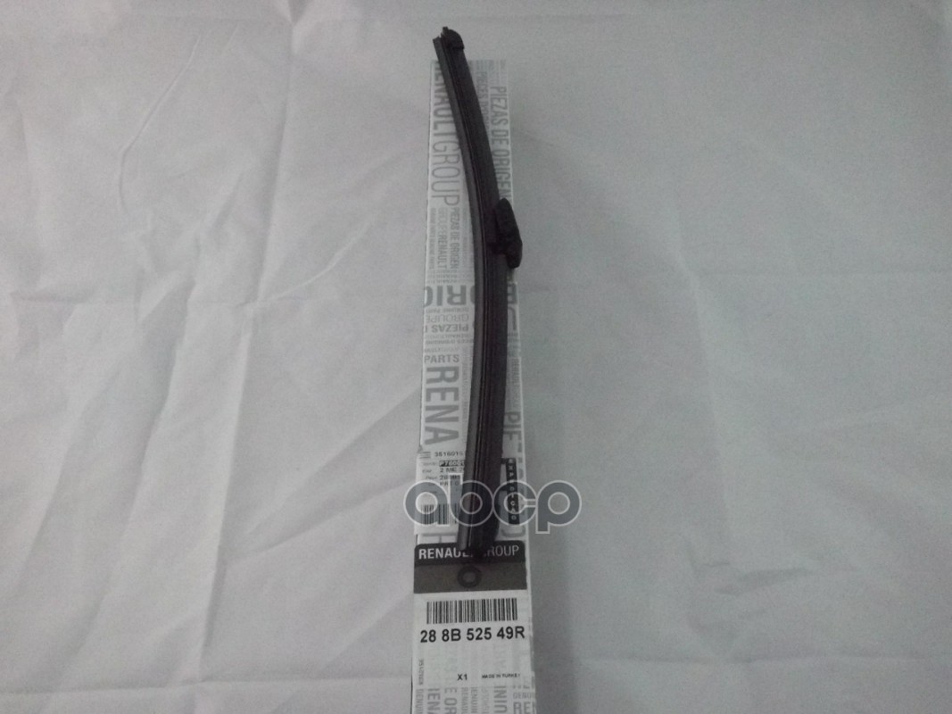 Щетка стеклоочистителя 400 мм бескаркасная 1 шт RENAULT 288B 525 49R RENAULT арт. 288B 525 49R
