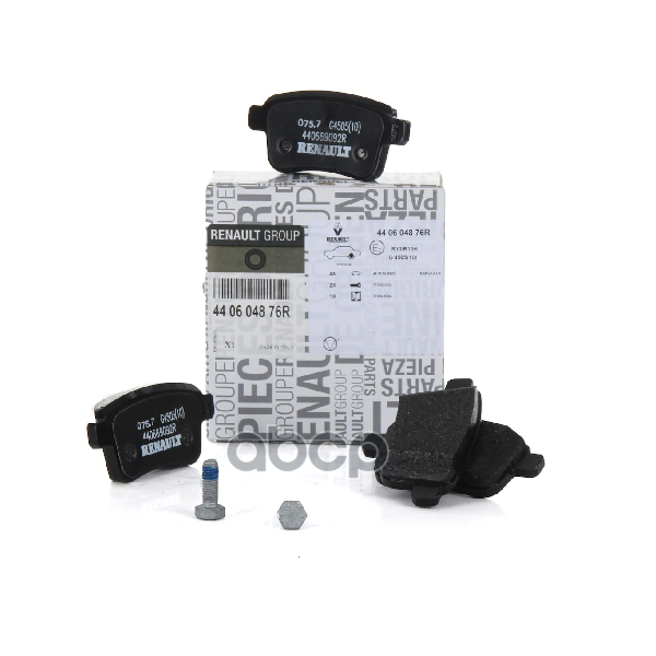 Комп. Колодок Торм Задн 4Шт 440604876R RENAULT арт. 440604876R