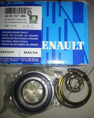 Подшипник Ступичный Renault Logan 2005-2014 RENAULT арт. 6001547686