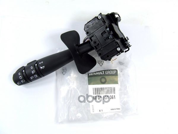 Переключатель Подрулевой Блок Освещения L RENAULT арт. 6001551361