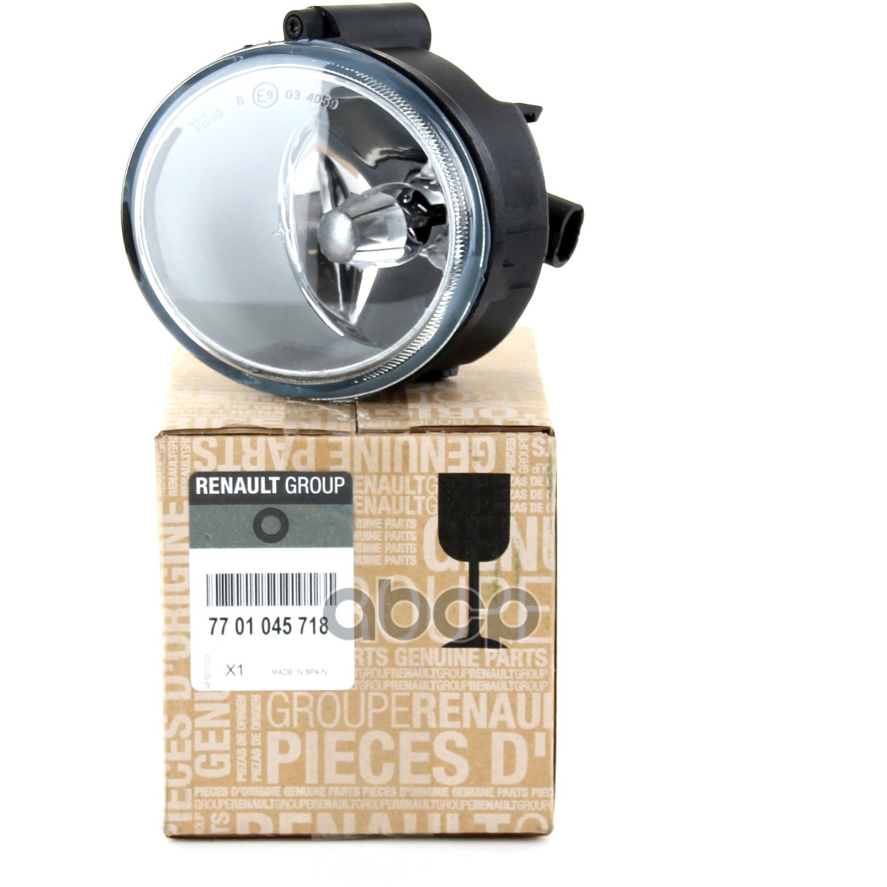 Фара Противотуманная Лев Renault: Kangoo, Megane (1997-2003), Traffic RENAULT арт. 7701045718