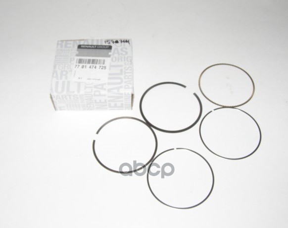 Кольца Поршневые (Комплект) 3 Шт Opel Vivaro Mot.f4r720 , Clio/Logan/Megane/ Renault 7701 474 725 RENAULT арт. 7701 474 725