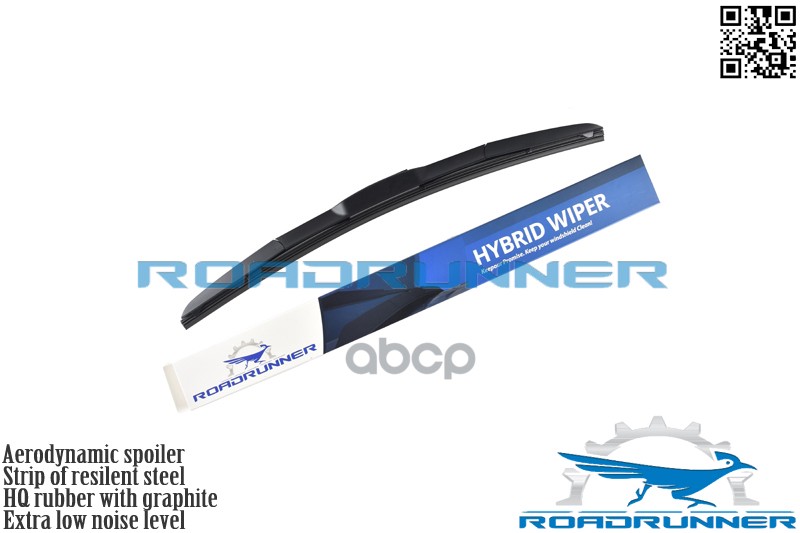 Щетка Стеклоочистителя 480 Мм Гибридная 1 Шт Roadrunner Hibryd Wiper Rr480fh ROADRUNNER арт. RR-480-F-H