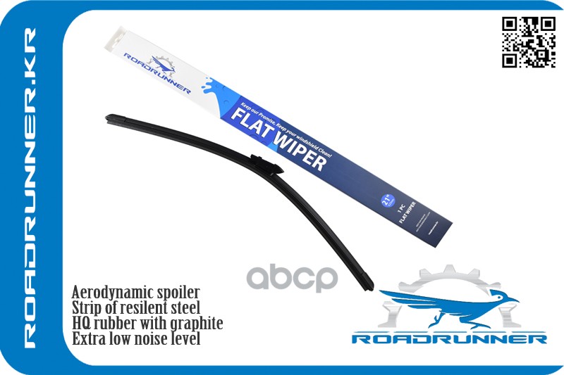 Щетка Стеклоочистителя Бескаркасная 530Мм Rr530fk ROADRUNNER арт. RR530FK