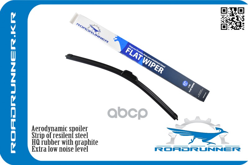 Щетка Стеклоочистителя Бескаркасная 530 Мм ROADRUNNER арт. RR530F