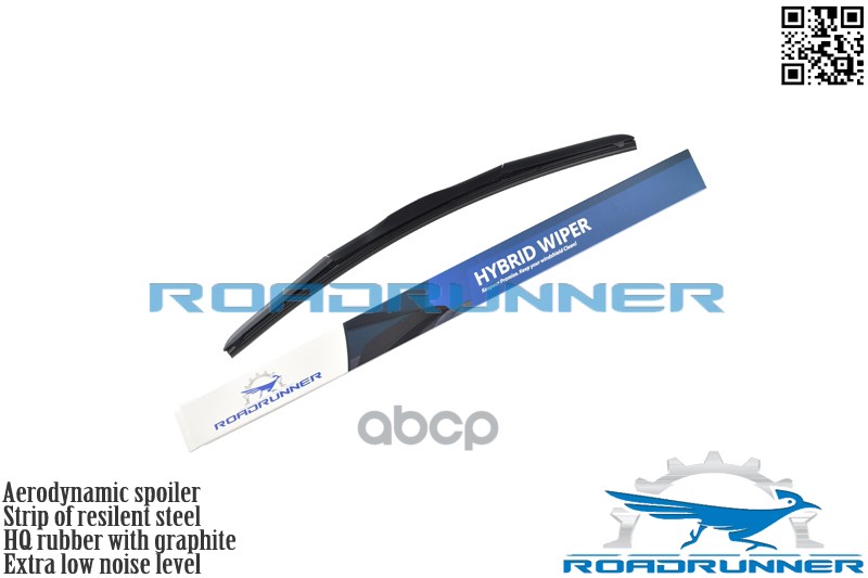 Щетка Стеклоочистителя 550 Мм Гибридная 1 Шт Roadrunner Hibryd Wiper Rr550fh ROADRUNNER арт. RR-550-F-H