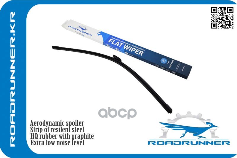 Щетка Стеклоочистителя 600 Мм Бескаркасная 1 Шт Roadrunner Wiper Blade Rr600fj ROADRUNNER арт. RR-600-F-J