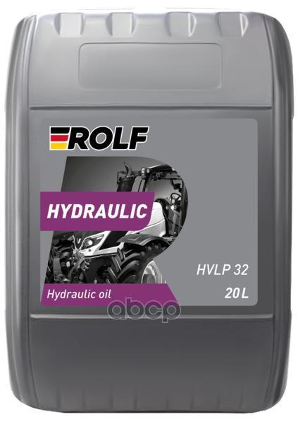 Масло гидравлическое Hydraulic HVLP 32 пластик 20л ROLF арт. 100838