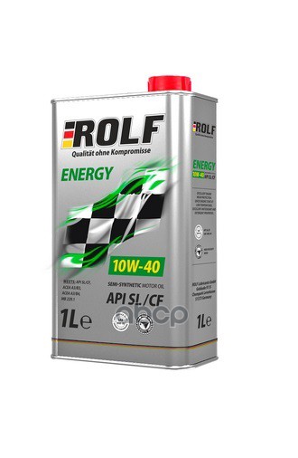 ROLF Масло моторное полусинтетическое Energy 10W40 SL/CF, A3/B4 1л