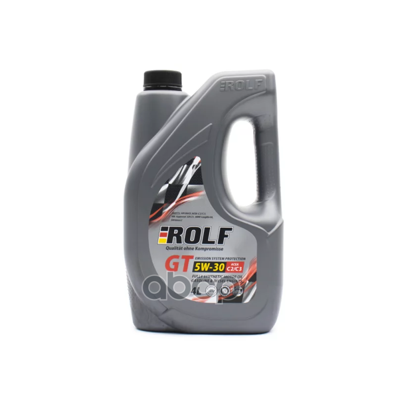 ROLF Масло моторное ROLF GT SAE 5W30 API SN/CF 4L пластик
