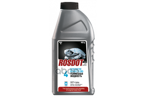 Тормозная жидкость DOT 4, 0,455л ROSDOT арт. 430101H02