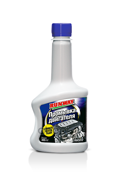 Промывка двигателя 300мл RUNWAY арт. rw3012