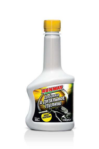 Добавка в дизтопливо 300мл RUNWAY арт. rw3013
