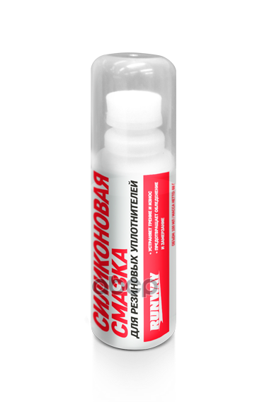 Силиконовая смазка для резиновых уплотнителей  100мл RUNWAY арт. rw6131