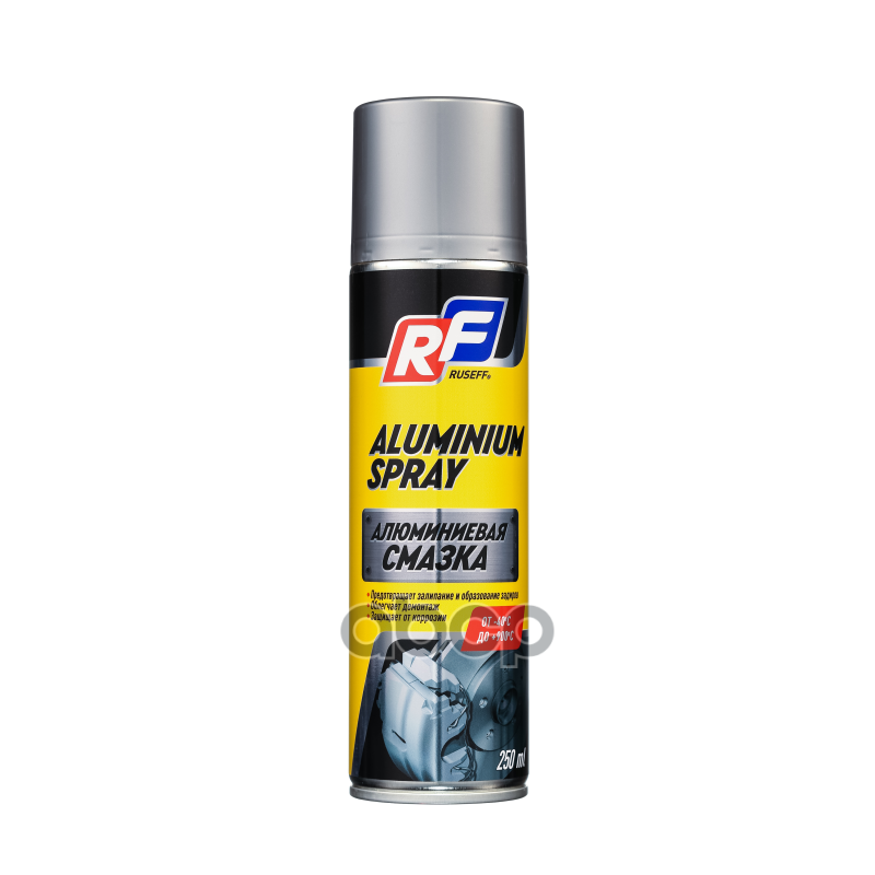 Алюминиевая Смазка 250 Мл (Аэрозоль 335 Мл) Ruseff 16473N RUSEFF арт. 16473N