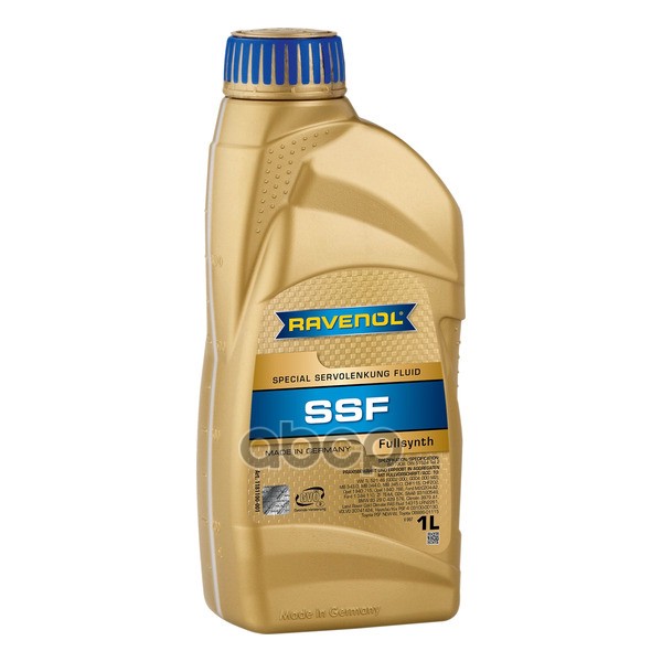 Жидкость Для Гидроусилителя Ravenol Ssf Spec. Servolenkung Fluid (1Л) New 1181100-001-01-999 Ravenol арт. 118110000101999